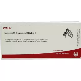 ISCUCIN Ampollas de quercus Strength D, 10X1 ml