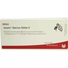 ISCUCIN Ampollas de quercus Strength E, 10X1 ml