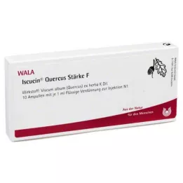 ISCUCIN Ampollas de quercus Strength F, 10X1 ml