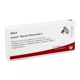 ISCUCIN ampollas de quercus serie potencia I, 10x1 ml