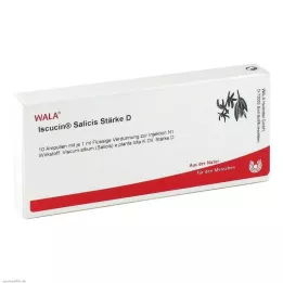 ISCUCIN Ampollas Salicis Strength D, 10X1 ml
