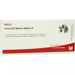 ISCUCIN Ampollas salicis Strength G, 10x1 ml
