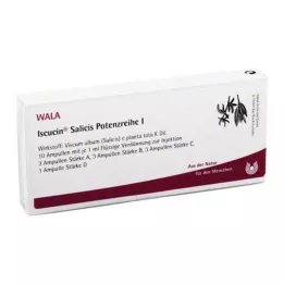 ISCUCIN salicis serie potencia I ampollas, 10x1 ml