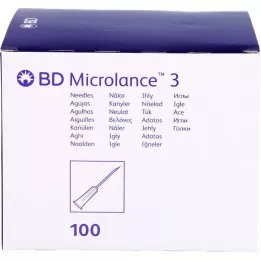 BD MICROLANCE Cánula 25 G 1 0,5x25 mm, 100 uds