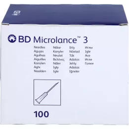 BD MICROLANCE Cánula 18 G 1 1/2 40 mm Trans., 100 pz