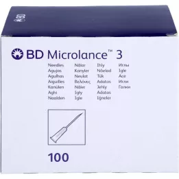 BD MICROLANCE Cánula 26 G 3/8 0,45x10 mm, 100 uds