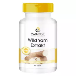 WILD YAM Cápsulas de extracto, 250 uds