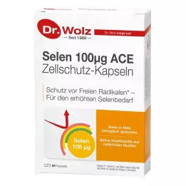 SELEN ACE Cápsulas de 100 mg para 60 días, 60 uds