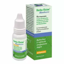 HERBA-VISION Gotas oftálmicas de arándanos, 15 ml