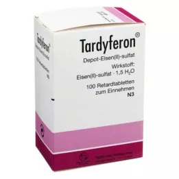 TARDYFERON Comprimidos de liberación prolongada, 100 uds