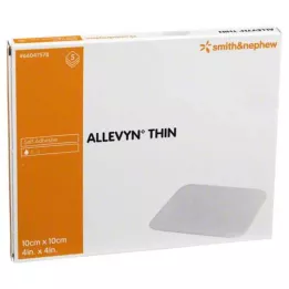ALLEVYN Apósito fino para heridas de 10 x 10 cm, 5 uds