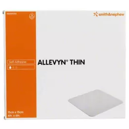 ALLEVYN Padela de herida delgada de 15x15 cm, 3 pz