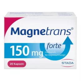 MAGNETRANS Forte 150 mg cápsulas duras, 20 uds
