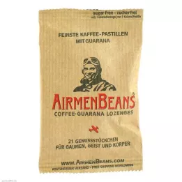 AIRMENBEANS Pastillas de café de la mejor calidad con guaraná, 21 piezas