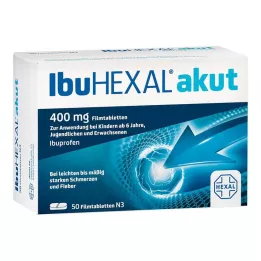 IBUHEXAL Akut 400 comprimidos recubiertos con película, 50 uds