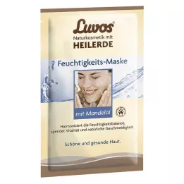 LUVOS Mascarilla hidratante de cosmética natural con arcilla curativa, 2X7,5 ml