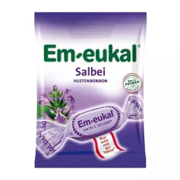 EM-EUKAL Caramelos de salvia con azúcar, 75 g