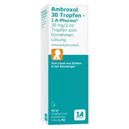 AMBROXOL 30 gotas de productos farmacéuticos, 50 ml