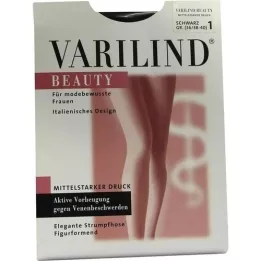 Varilind Belleza pantimedias negras gr. 1, 1 pz