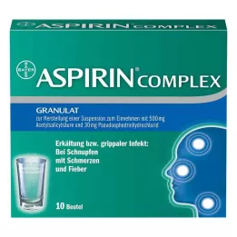 ASPIRIN COMPLEX Btl.m.Gran.z.Herst.e.Susp.z.Einn., 10 uds