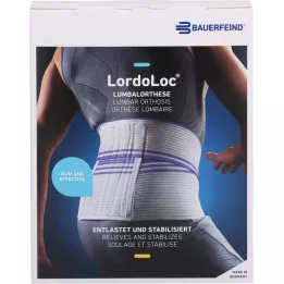 LORDOLOC Vendaje lumbar tamaño 1 de titanio, 1 pieza