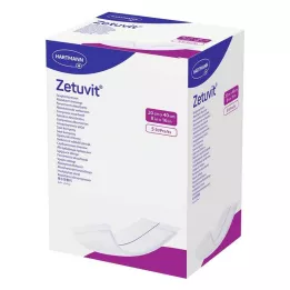 ZETUVIT Compresas absorbentes estériles 20x40 cm, 5 uds
