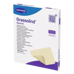 GRASSOLIND El ungüento comprime 10x10 cm estéril, 10 pz