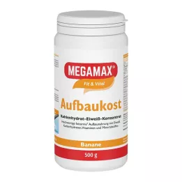 MEGAMAX Building Food Banana Powder, 500 g