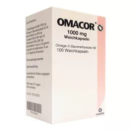 OMACOR Cápsulas blandas de 1000 mg, 100 uds