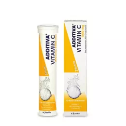 ADDITIVA Vitamina C 1 g comprimidos efervescentes, 20 uds