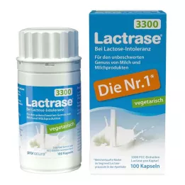 LACTRASE vegetariano 3.300 cápsulas, 100 uds