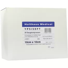 SAUGKOMPRESSEN Ypsisoft no estéril 10x20 cm, 30 uds