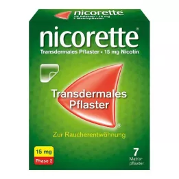 NICORETTE TX Parche 15 mg, 7 uds