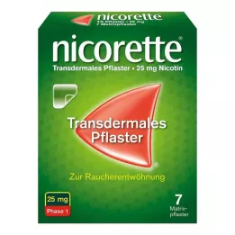 NICORETTE TX Parche 25 mg, 7 uds