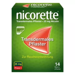 NICORETTE TX Parche 25 mg, 14 uds