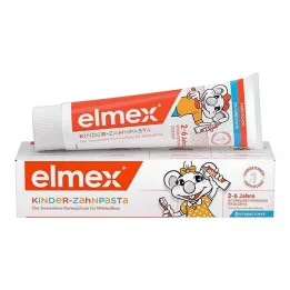 ELMEX Caja plegable de pasta de dientes para niños, 50 ml