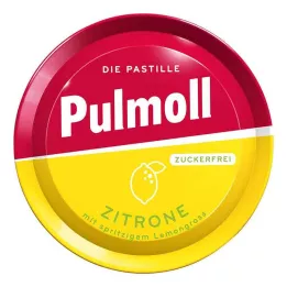 PULMOLL Caramelos de limón sin azúcar, 50 g