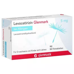 Levocetirin Glenmark 5mg, 50 pz