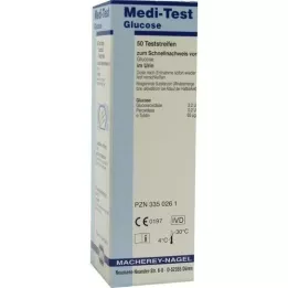 MEDI-TEST Strip de prueba de glucosa, 50 pz