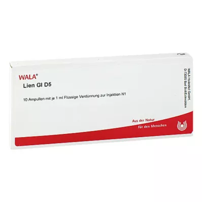 LIEN GL D 5 ampollas, 10X1 ml