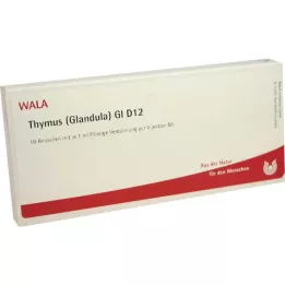 THYMUS GLANDULA GL D 12 ampollas, 10X1 ml