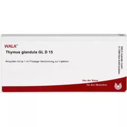 THYMUS GLANDULA GL D 15 ampollas, 10X1 ml