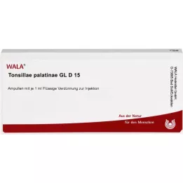 TONSILLAE palatinae GL D 15 ampollas, 10X1 ml