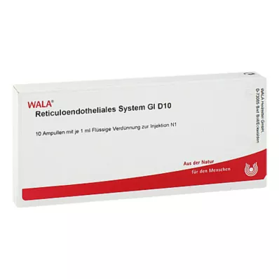 RETICULOENDOTHELIALES Sistema GL D 10 ampollas, 10X1 ml