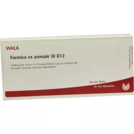 FORMICA EX Animal GL D 12 ampolas, 10x1 ml