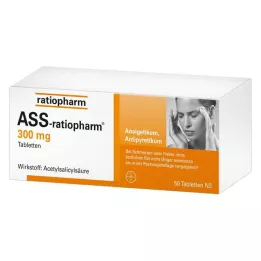 ASS-Comprimidos de ratiopharm 300 mg, 50 uds