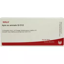 APIS EX animal GL D 12 ampollas, 10X1 ml