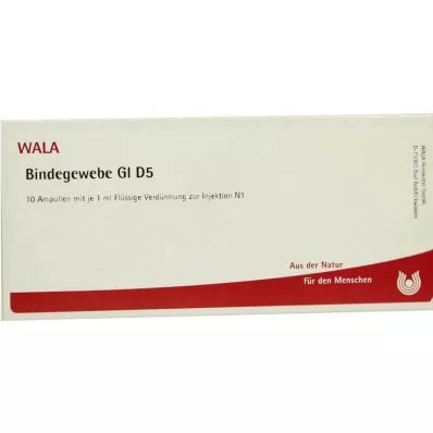 BINDEGEWEBE GL D 5 ampollas, 10X1 ml
