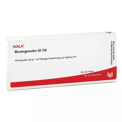 BINDEGEWEBE GL D 8 ampollas, 10X1 ml