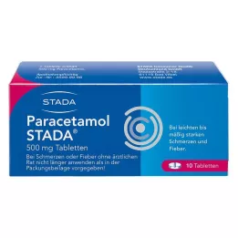 PARACETAMOL STADA Comprimidos de 500 mg, 10 uds